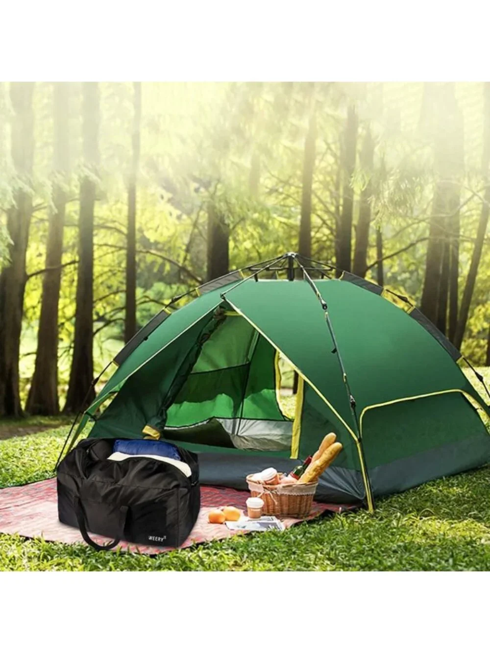 Extra Large 96L Waterproof Duffle Bag - Lightweight, Foldable Travel Bag for All